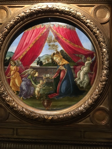 Virgen del Pabellon. Botticelli